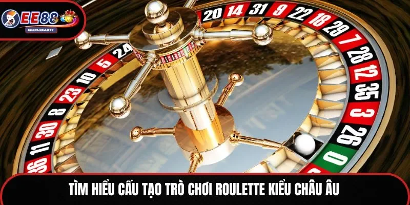 Tìm hiểu cấu tạo trò chơi roulette kiểu châu Âu